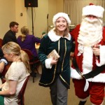 If anyone has seen Santa and the elf since the party, please call 508-378-3023.